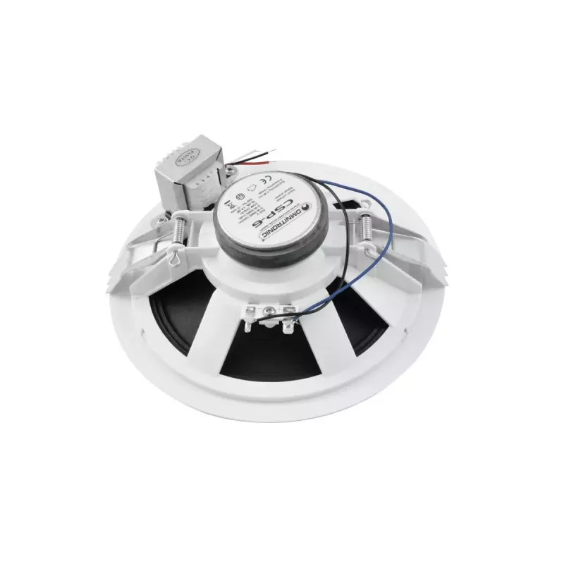 Głośnik szerokopasmowy Omnitronic 80710250 Biały Przewodowy 6 W