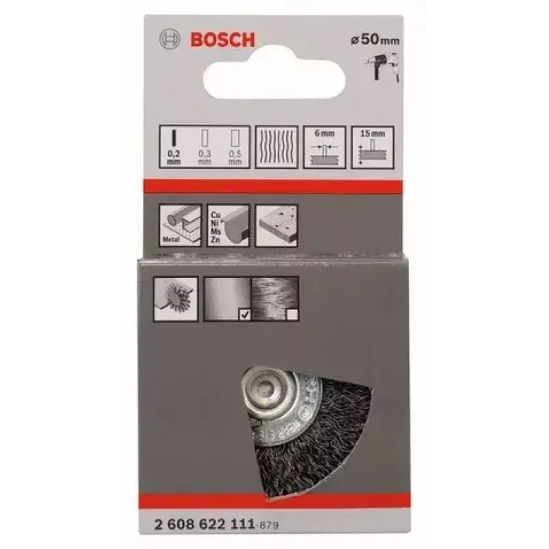Bosch 2 608 622 111 szczotka druciana / szczotka tarczowa 5 cm