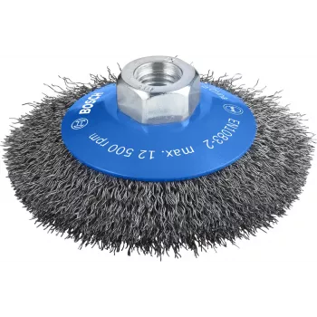 Szczotka do polerowania wstępnego Bosch Clean for Metal Tapered Brushes Crimped Wire