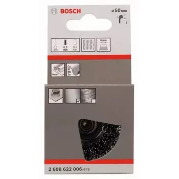 Szczotka kubkowa Bosch 2 608 622 006 Średnica 5 cm Grubość drutu 0,3 mm