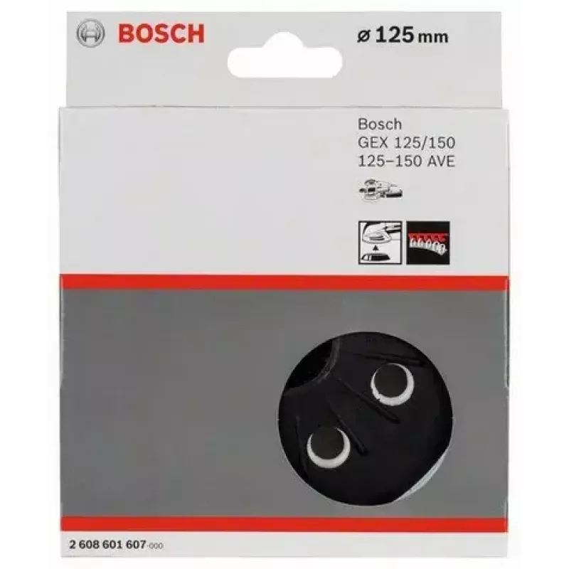 Podkładka szlifierska Bosch 2 608 601 607 125 mm x 125 mm 1 szt.