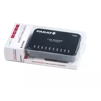 Ładowarka Parat Paraproject MC10 do urządzeń MP3, telefonów komórkowych, smartfonów i tabletów, czarna