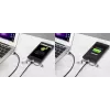 Kabel USB Renkforce RF-4600467 0.5m USB A USB C/Micro-USB B/Lightning Szary