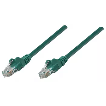 Intellinet sieciowy Patch kabel, Cat6A, 20 m, zielony, miedź, S/FTP, LSOH / LSZH, PVC, RJ45, pozłacane styki, bez zaczepów, osłona, dożywotnia gwarancja