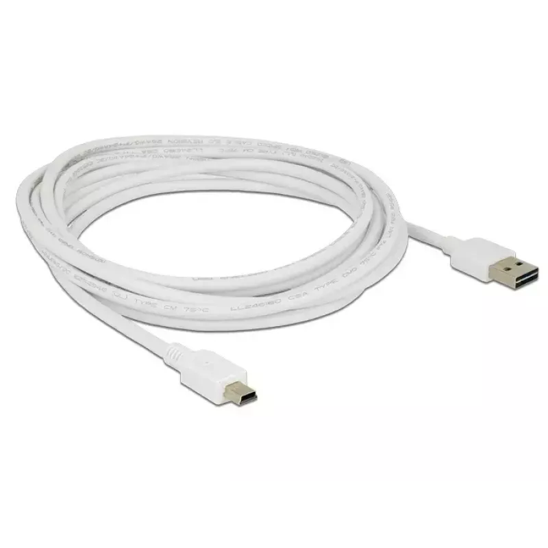 Kabel USB DeLOCK 3m USB2.0-A/USB2.0 Mini-B 85161