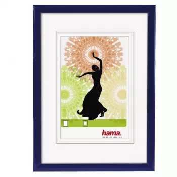 Pojedyncza ramka na zdjęcie Hama Madrid niebieski 210x297 mm