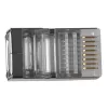 ACT RJ45 (8P/8C) ekranowany modularny wtyk do kabla okrągłego z żyłami skręcanymi