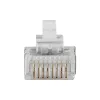 ACT RJ45 (8P/8C) ekranowany modularny wtyk do kabla okrągłego z żyłami skręcanymi