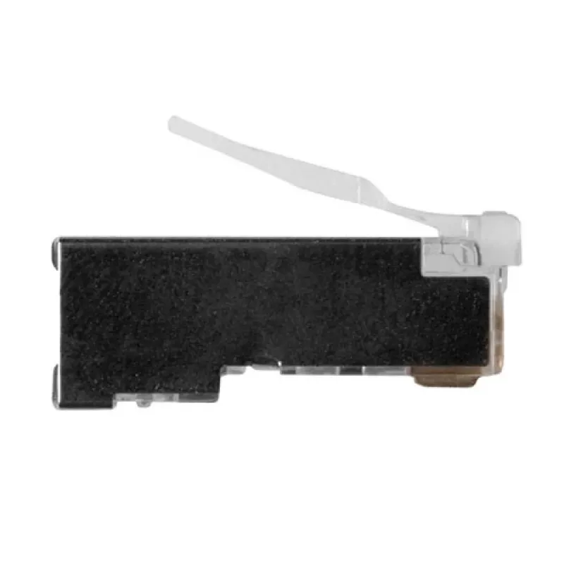 ACT RJ45 (8P/8C) ekranowana modułowa wtyczka do kabla okrągłego z przewodami litymi