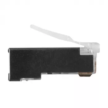 ACT RJ45 (8P/8C) CAT6 ekranowane złącze modułowe do kabla okrągłego z żyłami pełnymi lub linkowymi