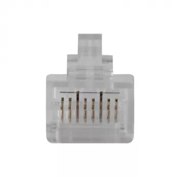 ACT RJ45 (8P/8C) CAT6 złącze modularne do kabla okrągłego z przewodami pełnymi lub linkowymi