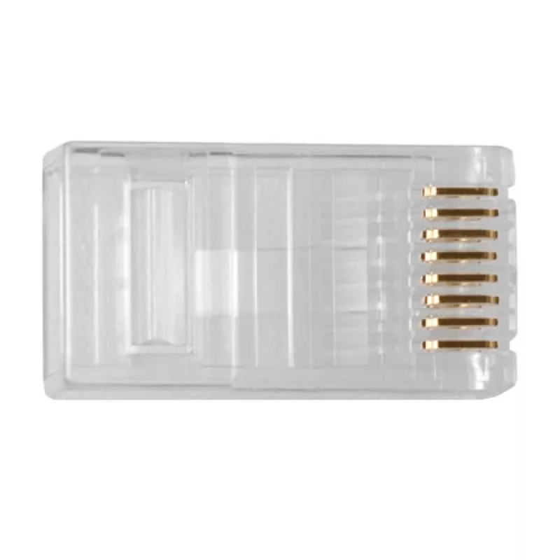 ACT RJ45 (8P/8C) CAT6 złącze modularne do kabla okrągłego z przewodami pełnymi lub linkowymi