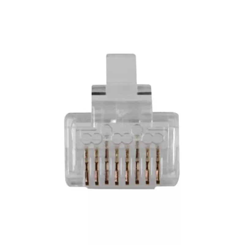 ACT RJ45 (8P/8C) CAT6 złącze modularne do kabla okrągłego z przewodami pełnymi lub linkowymi