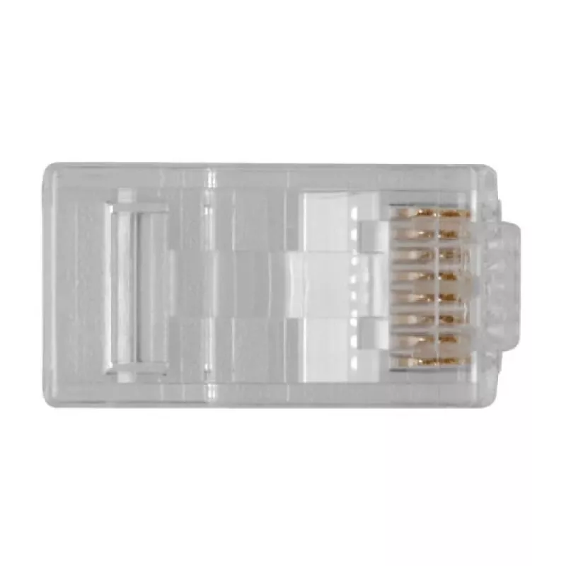 ACT RJ45 (8P/8C) CAT6 złącze modularne do kabla okrągłego z przewodami pełnymi lub linkowymi