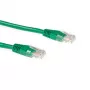 ACT zielony 0,5 metra kabel krosowy U/UTP CAT5E ze złączami RJ45