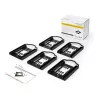StarTech.com 5 szt. – Uchwyt montażowy SDD/HDD 2,5” do wnęki 3,5