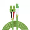 Lindy 46324 Kabel InfiniBand/światłowodowy 10 m 2x LC 2x SC Zielony