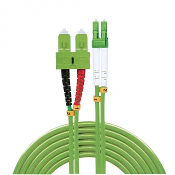 Lindy 46324 Kabel InfiniBand/światłowodowy 10 m 2x LC 2x SC Zielony