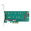 Karta rozszerzeń DeLOCK PCI Express x4 na M.2 Key B + M - niskoprofilowa