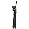 Statyw Hama Gamma 153 3 nogi Czarny Udźwig 3 kg Wysokość 153 cm