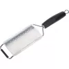 Płaska tarka Westmark Technicus-Square, ostrze ze stali nierdzewnej, czarna rączka z TPE, 65×28×325 mm