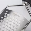 Płaska tarka Westmark Technicus-Square, ostrze ze stali nierdzewnej, czarna rączka z TPE, 65×28×325 mm