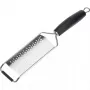 Płaska tarka Westmark Technicus-Square, ostrze ze stali nierdzewnej, czarna rączka z TPE, 65×28×325 mm