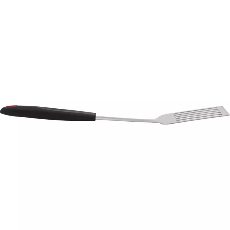 Łopatka kuchenna Westmark 15092280 — główka z tworzywa/TPE, rączka ze stali nierdzewnej, 430×88×25 mm, czarno-czerwona
