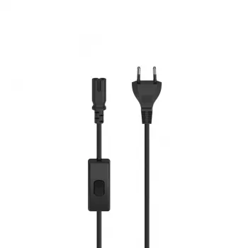 Kabel zasilający Hama 00223274 Czarny 2 m Złącze C7