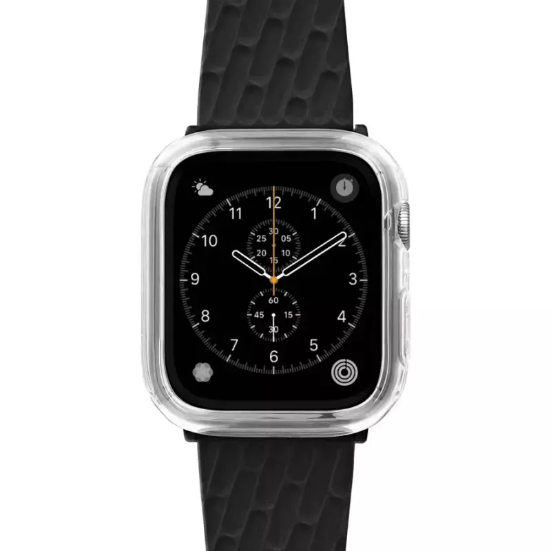 Etui na smartwatch LAUT Shield przezroczyste, szkło, poliwęglan (PC) do Apple Watch 44/45mm