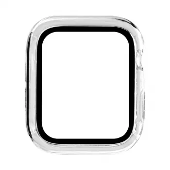 Etui na smartwatch LAUT Shield przezroczyste, szkło, poliwęglan (PC) do Apple Watch 44/45mm