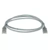 ACT szary 10 m LSZH U/UTP CAT6 wąski kabel krosowy do centrów danych z bezpieczną wtyczką ze złączami RJ45
