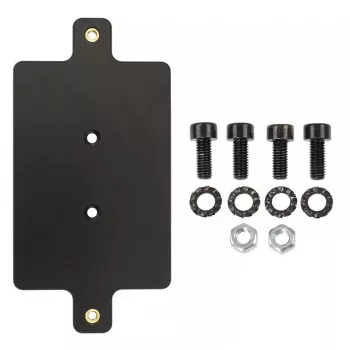 Płyta bazowa Brodit 216409 Czarna 160x80x7 mm