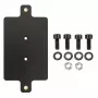 Płyta bazowa Brodit 216409 Czarna 160x80x7 mm
