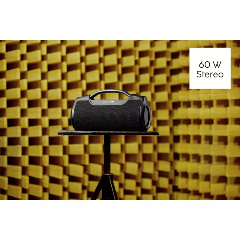 Hama Mate Pro głośnik przenośny stereo Czarny 60 W
