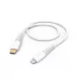 Hama 00201505 kabel lightning 1,5 m Biały