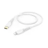 Hama 00201505 kabel lightning 1,5 m Biały