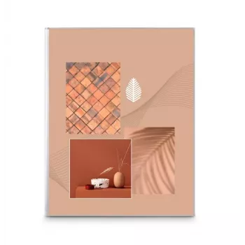 Hama Singo II album na zdjęcia Terracotta 40 arkuszy Oprawa klejona