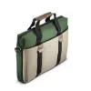 Hama Silvan 35.8 cm (14.1 inch) Toploader bag Beige, zielony