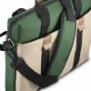 Hama Silvan 35.8 cm (14.1 inch) Toploader bag Beige, zielony