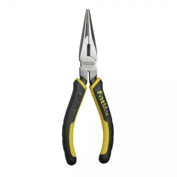 Szczypce półokrągłe Stanley FATMAX 1/2 Round Nose Pliers Czarny żółty