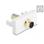 DeLOCK 90872 przejściówka Mini-DIN 4-pin biała
