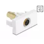 DeLOCK 90873 adapter złącza złącza Mini-DIN 6 pin Biały