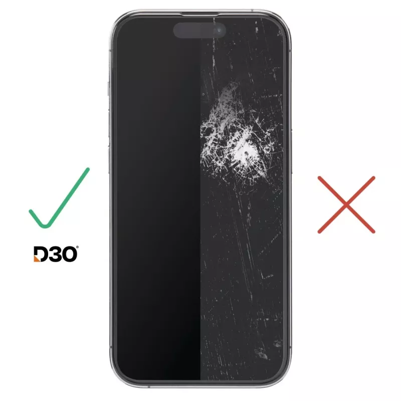 Hama Super Hybrid Clear szklana ochrona ekranu Apple 1 szt.