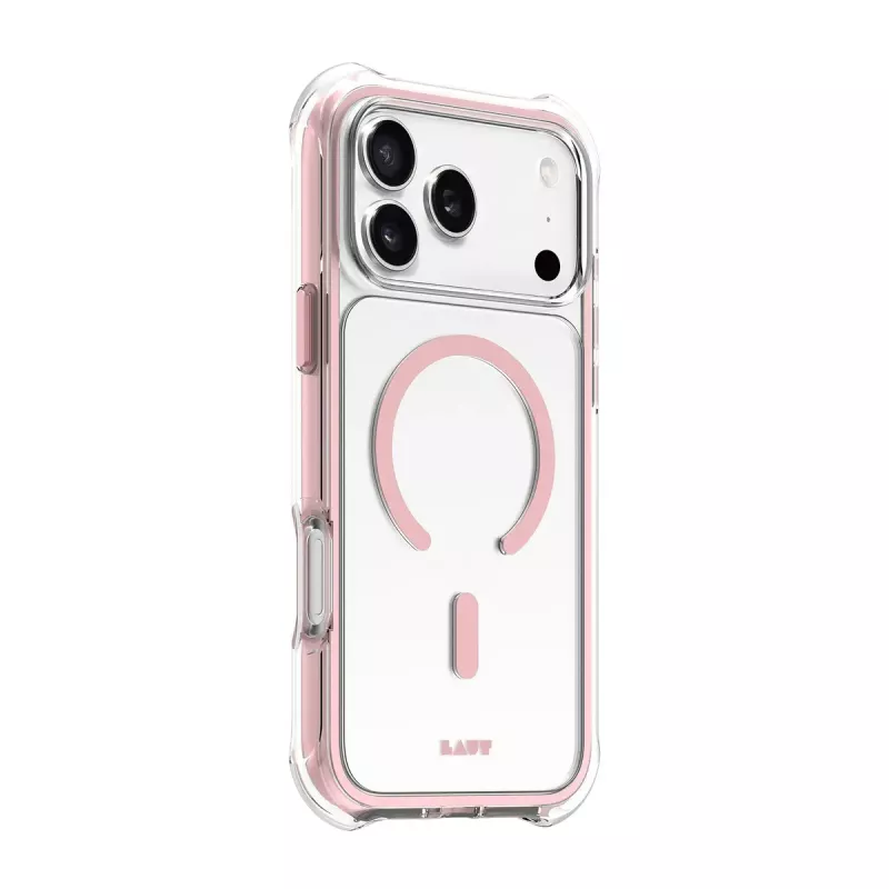 Etui na telefon LAUT AERO PROTECT 17,5 cm Różowe Przezroczyste