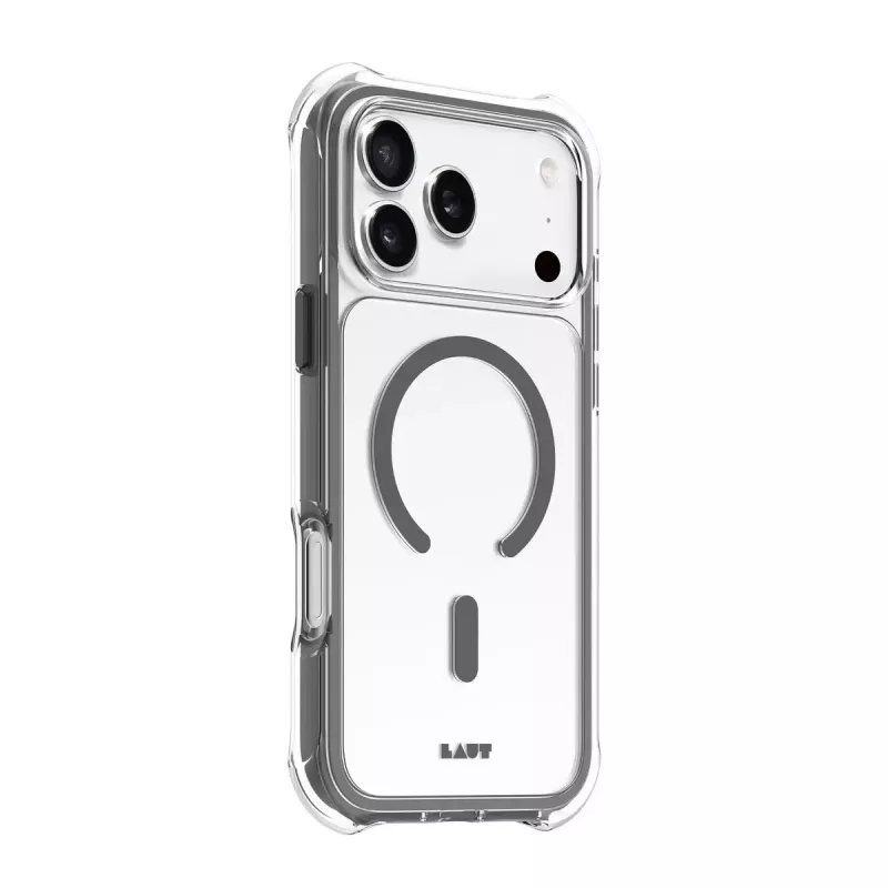 Etui na telefon LAUT AERO PROTECT 17.5 cm szare przezroczyste