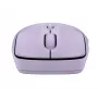 Bezprzewodowa mysz symetryczna HP 400 Quiet fioletowy — RF i Bluetooth, 6000 DPI, 5 przycisków, zasilana bateriami
