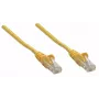 Intellinet Network kabel krosowy, Cat5e, 20m, żółty, CCA, U/UTP, PVC, RJ45, pozłacane styki, zabezpieczenie przed zaczepianiem, osłona, dożywotnia gwarancja