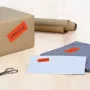 Etykiety HERMA kolorowe A4 70x37 mm czerwony papier mat 2400 szt.