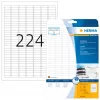 Etykiety do drukarek atramentowych HERMA A4 25,4x8,5 mm biały papier matowy 5600 szt.